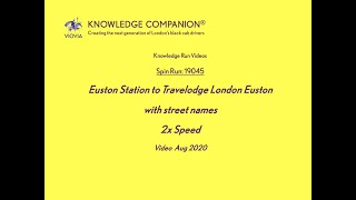 Euston Station can get anyone in a spin.  Euston Station to Travelodge London Eu