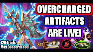 ⚡ How to Overcharge your Artifact Weapon 126 Traits, Max Concordance! 😱⚡
