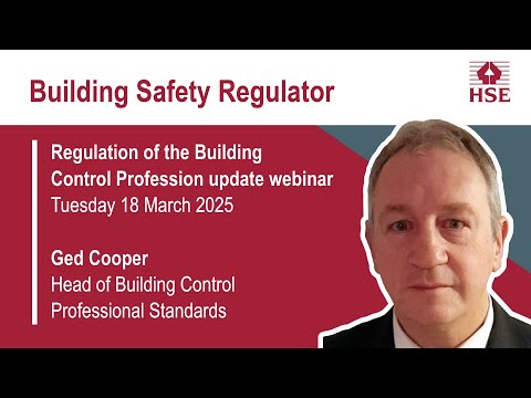 Regulation of the Building Control Profession