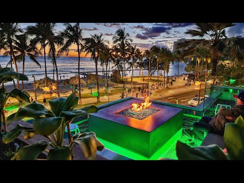 A nova piscina Queensbreak no Waikiki Beach Marriott Resort & Spa