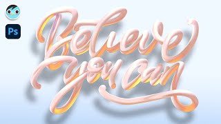 【MIMO】寫出立體字｜特殊字｜3D Text Effect｜Photoshop｜PSD