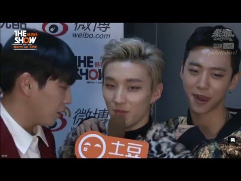 [ESP] [151201] B.A.P @ SBS MTV The Show Warm up Time