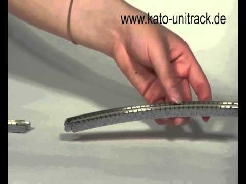 KATO UNITRACK Spur N (1:160), gebogene Gleise