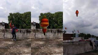 How to make shaktimaan flying effect video ।।