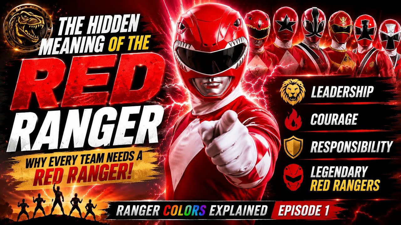 The Hidden Meaning of the Red Ranger | Why Every Team Needs a Red Ranger | Episode 1 | Hindi ASQUAD