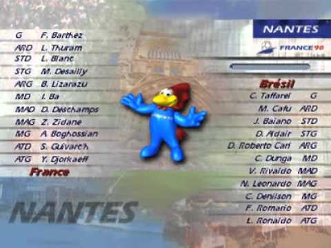 Coupe du Monde 98 Playstation