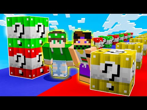 HO GIOCATO CON I *NUOVI* LUCKYBLOCK TNT - Minecraft