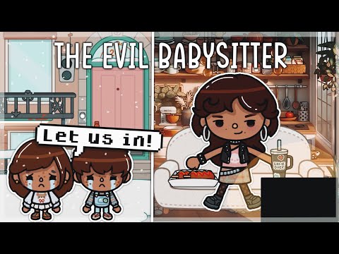 The EVIL Babysitter 😈|| *with voice* || Toca Boca TikTok Roleplay