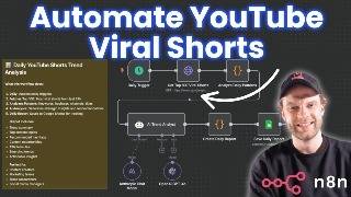 AI Agent Scrapes Viral Youtube Shorts FREE no code (Free n8n template)