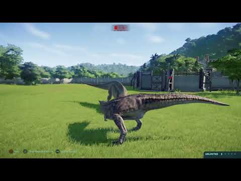 Acrocanthosaurus vs Carnotaurus: Jurassic World Evolution