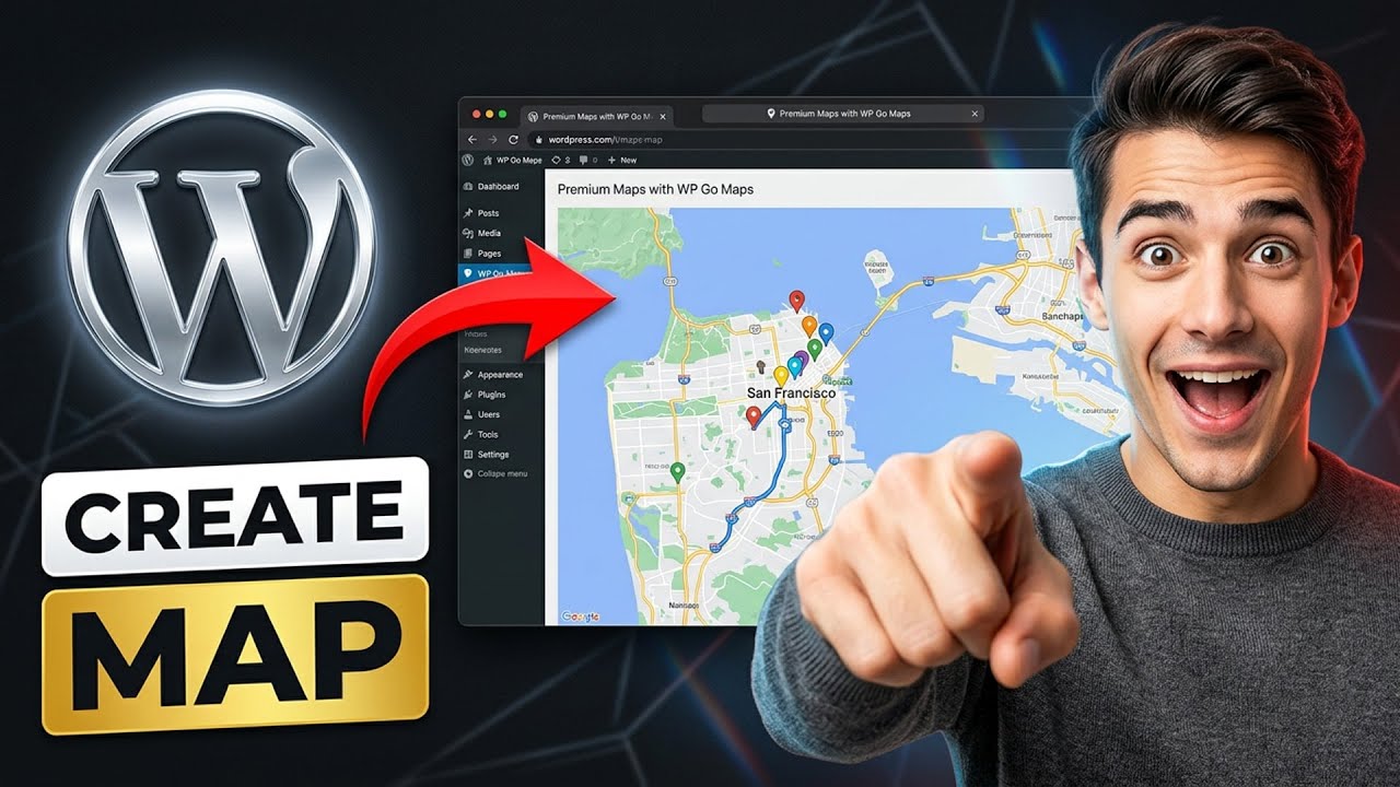 How to create maps in WordPress with WP Go Maps (Easiest Way)(2026 Guide)