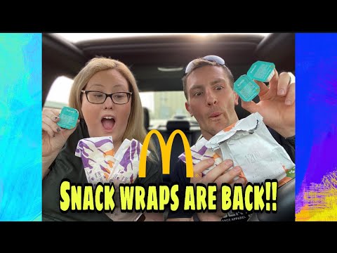 1st YouTube video about are snack wraps back at mcdonalds 2022