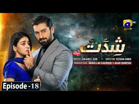 Shiddat Episode 18 - [Eng Sub] - Muneeb Butt - Anmol Baloch - 6th April 2024 - HAR PAL GEO