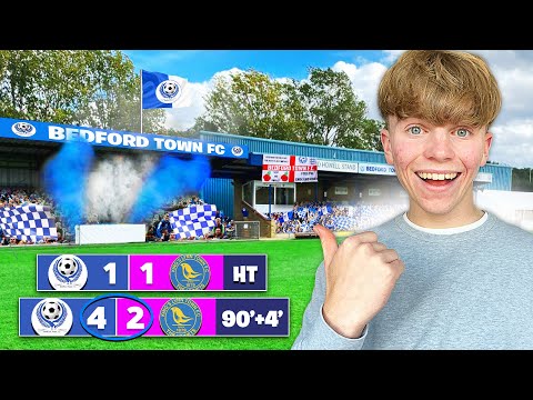 I WITNESSED the MOST INSANE NON LEAGUE GAME! Bedford Town FC vs King’s Lynn Town FC