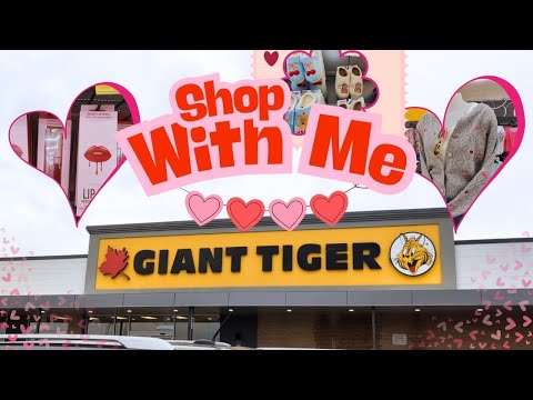 Giant Tiger Shop With Me - Valentines Goodies Galore! I had so much fun, I kept going back!