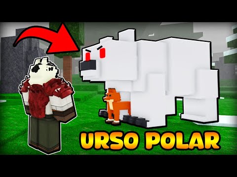 DOMEI O URSO POLAR GIGANTE E DEU MUITO RUIM NO 99 NOITES NA FLORESTA (FORTE DEMAIS KKKKK)