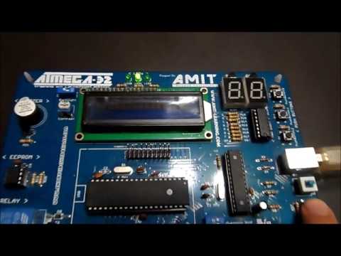 Demo - Interface EEPROM to AVR Atmega32