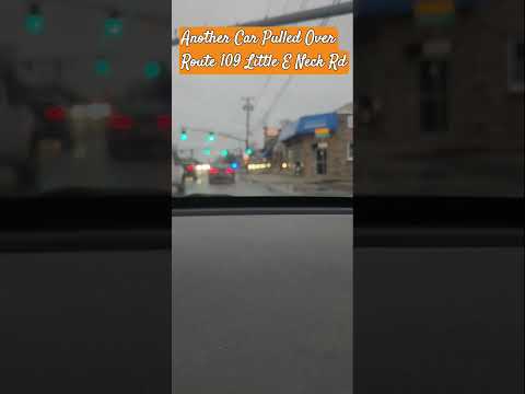 Another Car Pulled Over On Route 109 & Little east Neck Road #enforcement #police