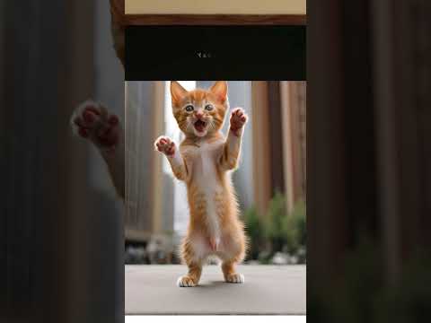 When orange kitten becomes a teacher