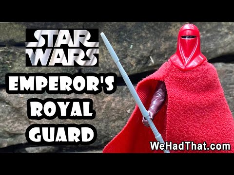 Emperor's Royal Guard vintage Star Wars Kenner action figures 1983