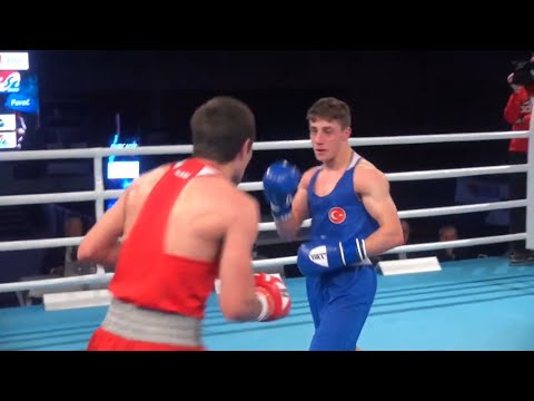 Finals (63.5kg) SHAKHPAZYAN Artur (ARM) vs  OZMEN Kerem (TUR) | EUBC U22 POREČ 2022