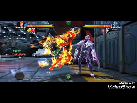 Darkhawk Cavalier Difficulty Boss Solo by Human Torch in Multi-vers-onality #CavalierDifficulty