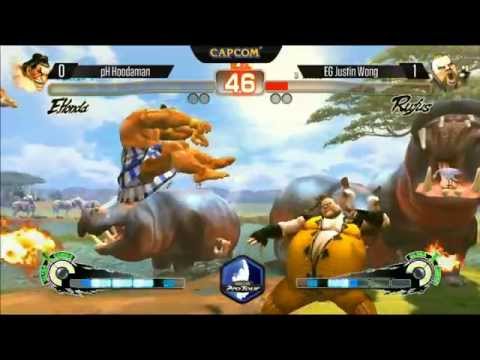 NCR 2014 - SF4 AE - ph|Hoodaman vs EG Justin Wong - Top 32 Winners