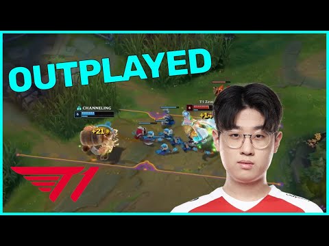 T1 Zeus completely outplays Doran