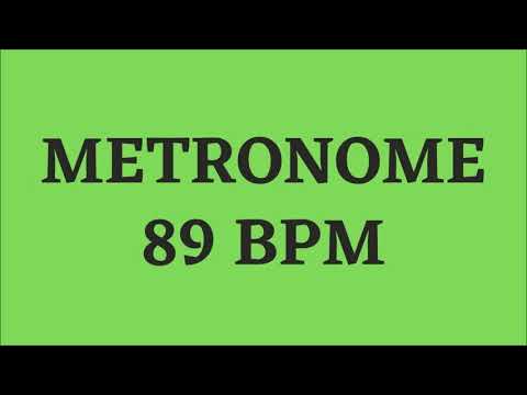 METRONOME - 89 bpm 4/4