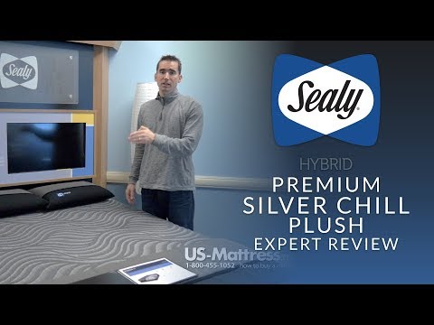 Sealy Posturepedic Hybrid Premium Silver Chill Plush...