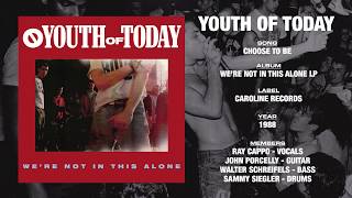 YOUTH OF TODAY - We&#39;re Not In This Alone LP - Caroline Records [First Mix] (1988)