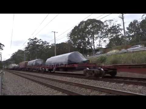6027 and LDP006 with Aurizon 5BM7 - 23/9/16