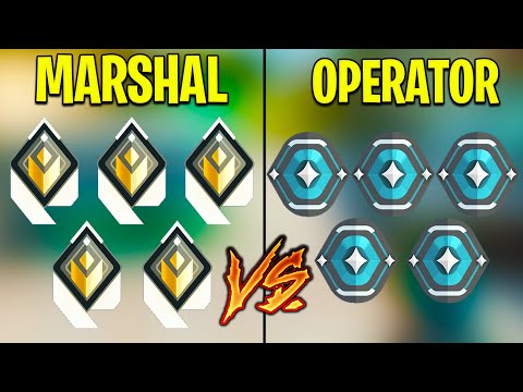 Valorant: Radiant Marshal VS Platinum Operator - Who Wins?