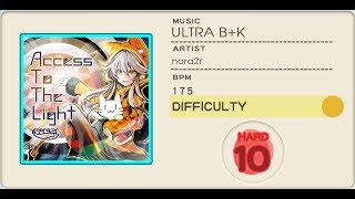 [Reflec Beat Plus] nora2r - ULTRA B+K (HARD)