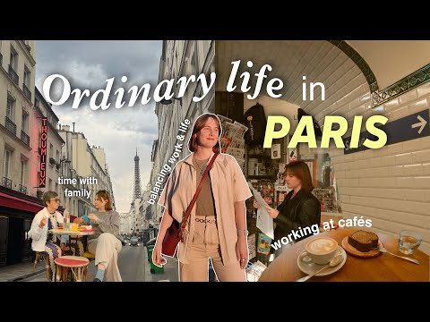 what life in paris looks like for normal people 🥐🇫🇷