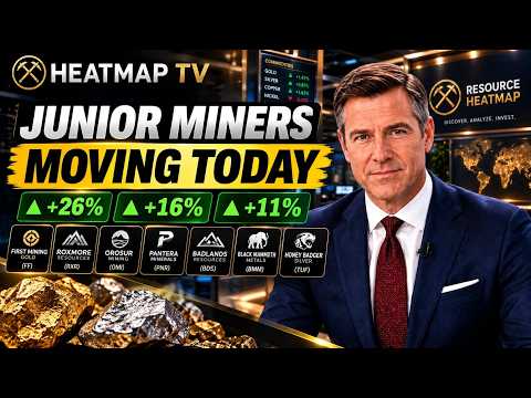 5 Junior Mining Stocks Making Moves Today | Gold & Silver | HEatmap TV