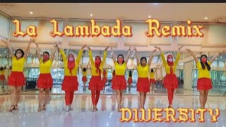 La Lambada Remix Line Dance || Chor : Abadi Haria (INA) & Katarina Sherrina (INA) || High Beginner