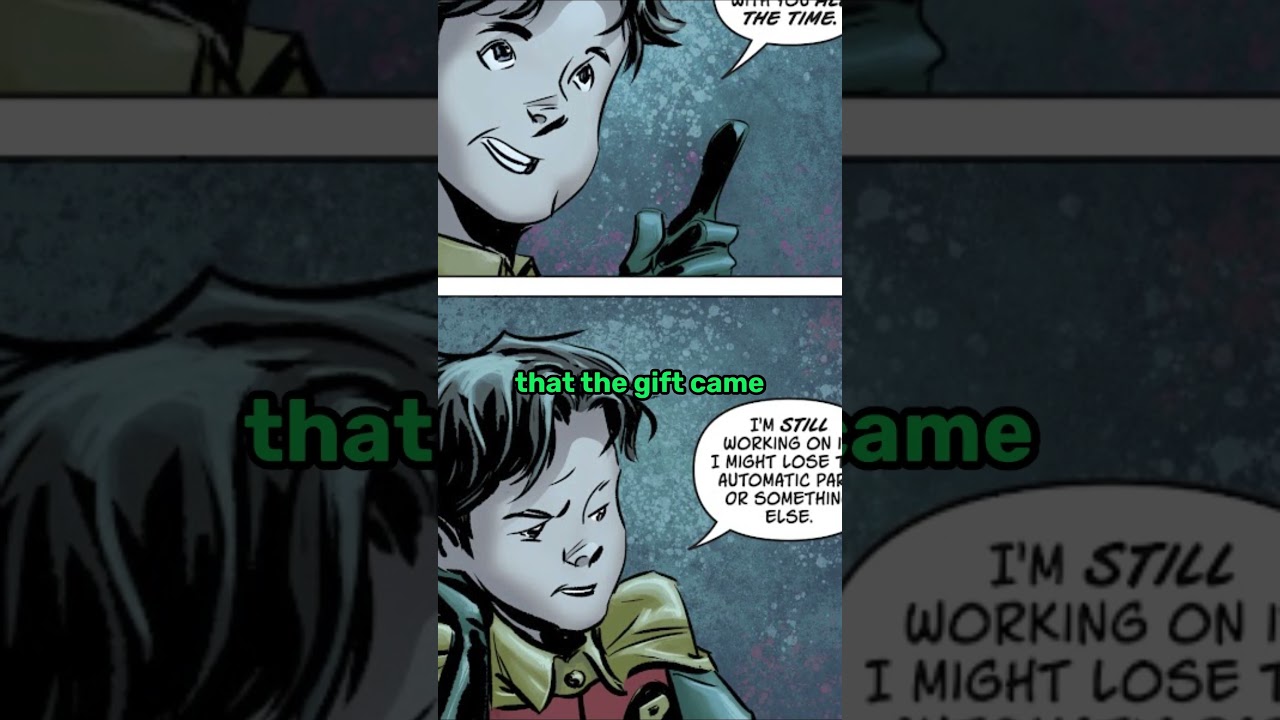 Jason brought a gift to batman #dc #comics #batman #jasontodd #alfred