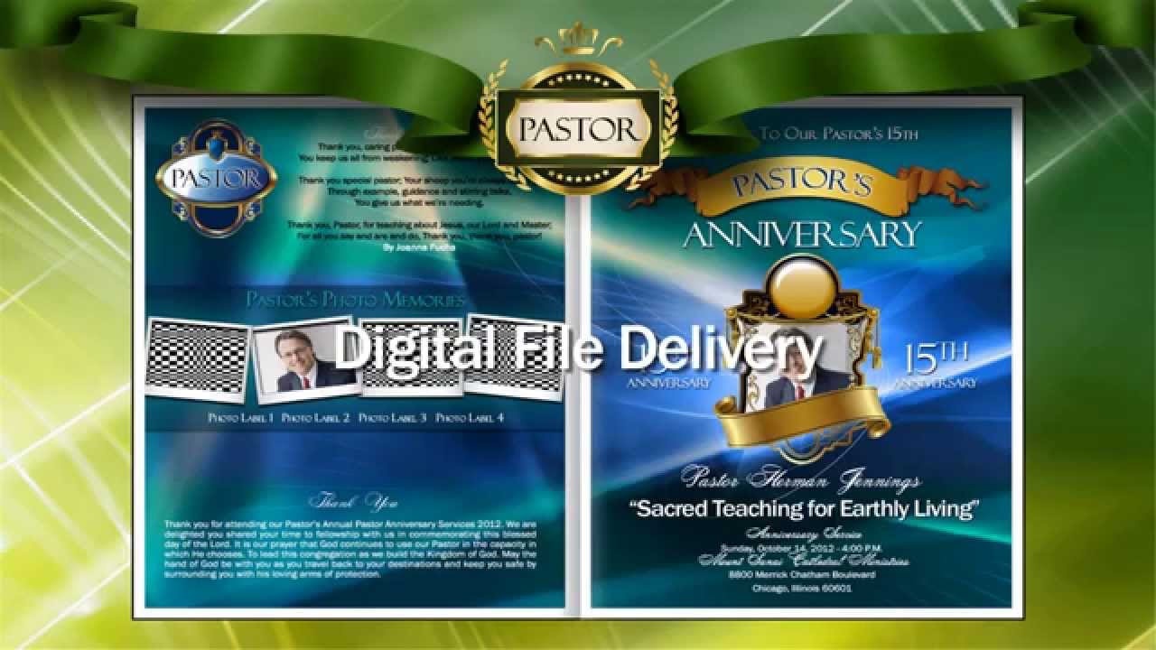 Pastor Anniversary Program