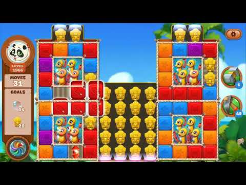 Lost Island Blast Adventure Level 1966 NO BOOSTERS -A S GAMING ✔️