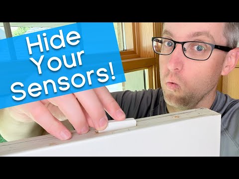 How to hide contact door sensors