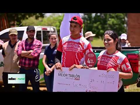 Escuela Agrícola de San Pedro fue sede de "Mejor Tablón ASIA Technology"