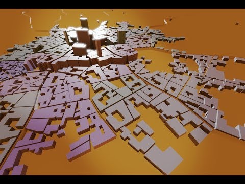 Cities Of Imagination Architectonic Jam 012 (Medieval Fantasy City Generator To Blender 2.80)