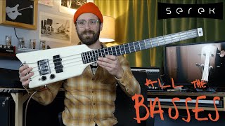 Video thumbnail for All The Basses 002: Kramer Duke Headless Shortscale Bass // Serek Basses by Serek Basses