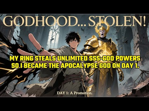 My Ring Steals UNLIMITED SSS-God Powers, So I Became The Apocalypse GOD on Day 1.
