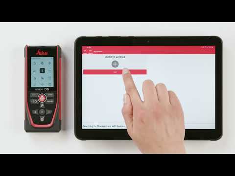 Leica DISTO Plan -  Hoe de Leica DISTO D5 of X6 verbinden met Android