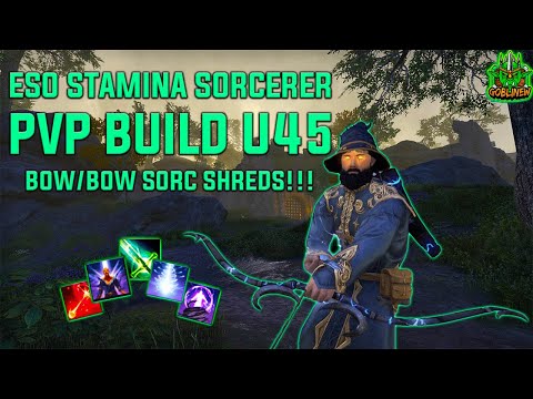 ESO STAMINA SORCERER PvP Build U45 l Insane Pressure!!! l