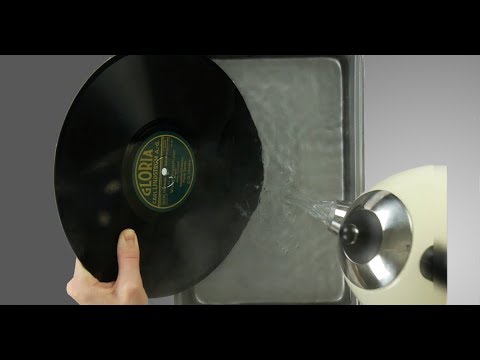 Genius Ideas: Douse The Vinyl Record With Hot Water