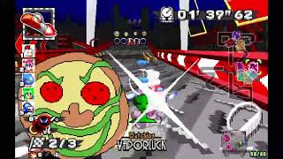 Crimson Core 2½ laps of SPB chasing