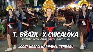 Download lagu DJ TEROMPET BRAZIL X CHICALOKA ‼️ Musiknya Enak dan Koreonya bagus banget  mp3